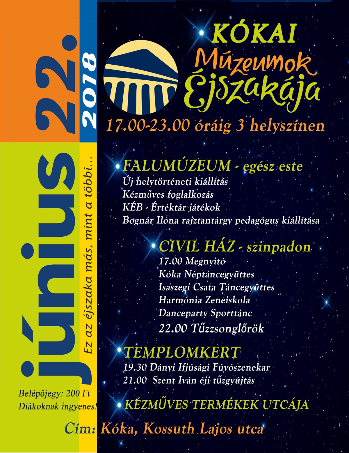 Kókai Múzeumok éjszakája